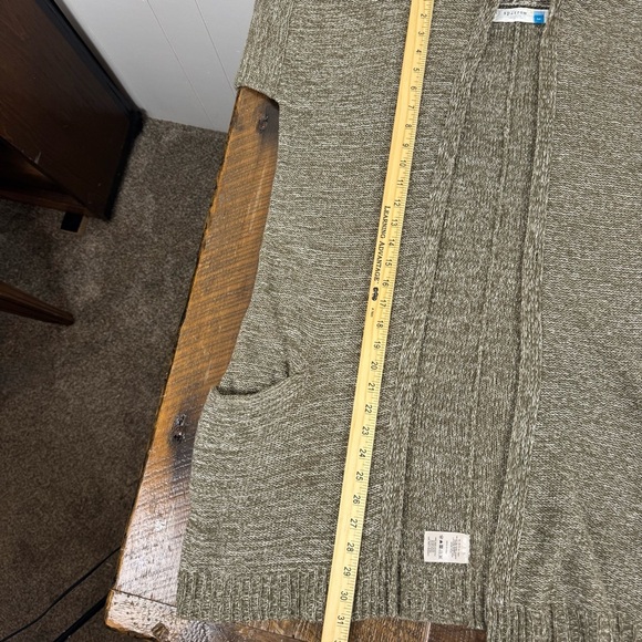 Anthropologie Sparrow Open Front Knit Cardigan Sweater Size M - Picture 5 of 9